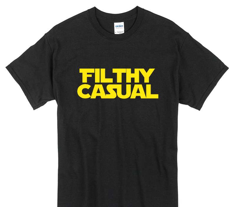 Custom Gildan 100% Cotton Black T-Shirt