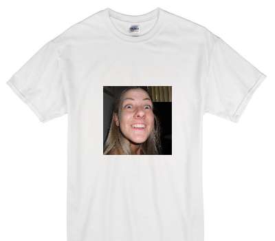 Custom Gildan 100% Cotton White T-Shirt
