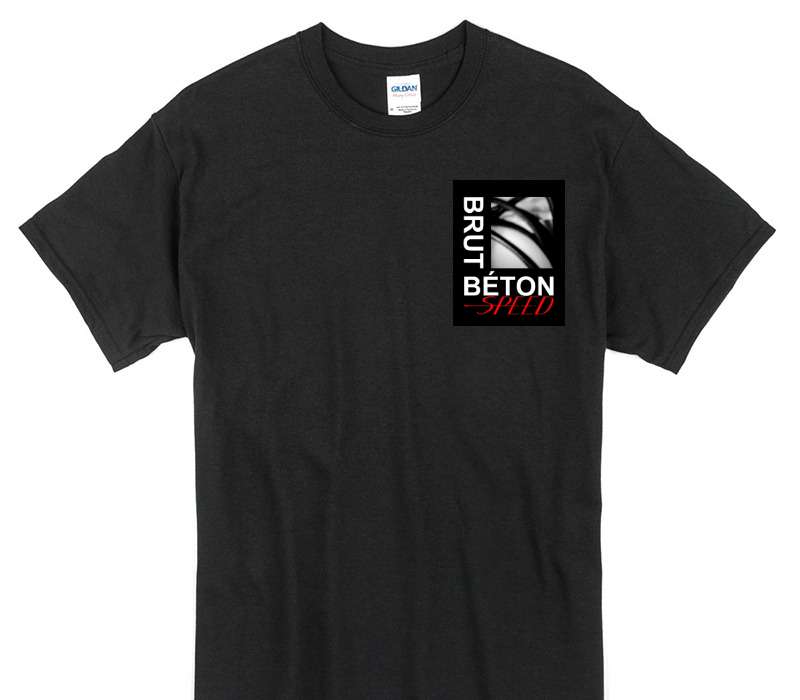 Custom Gildan 100% Cotton Black T-Shirt