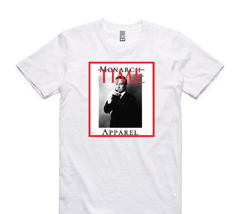 Custom AS Colour 100% Cotton White T-Shirt