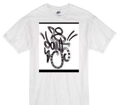 Custom Gildan 100% Cotton White T-Shirt