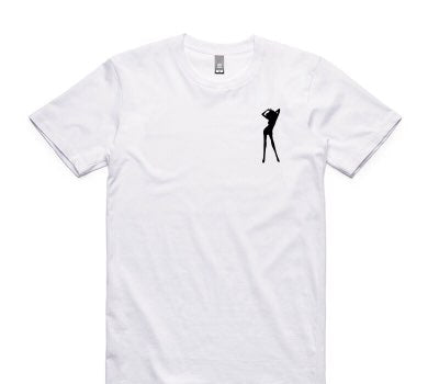 Custom AS Colour 100% Cotton White T-Shirt