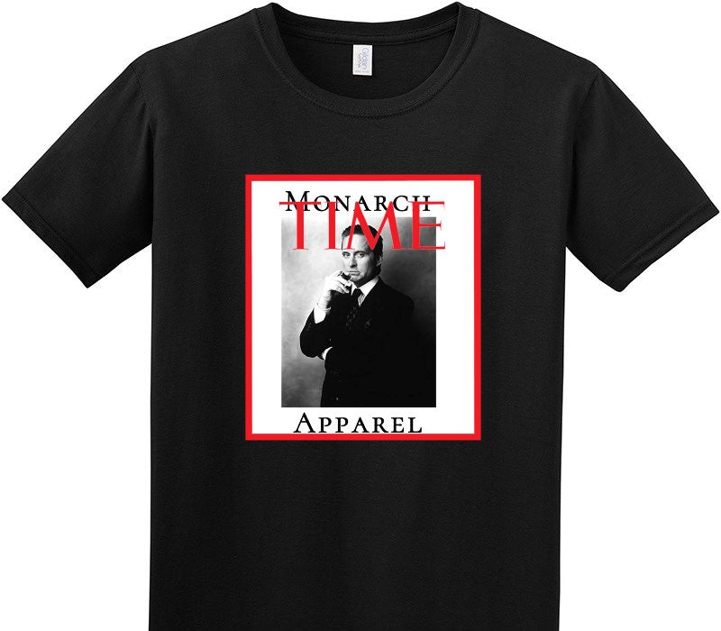 Custom Adult Soft Style 100% Cotton Black T-Shirt