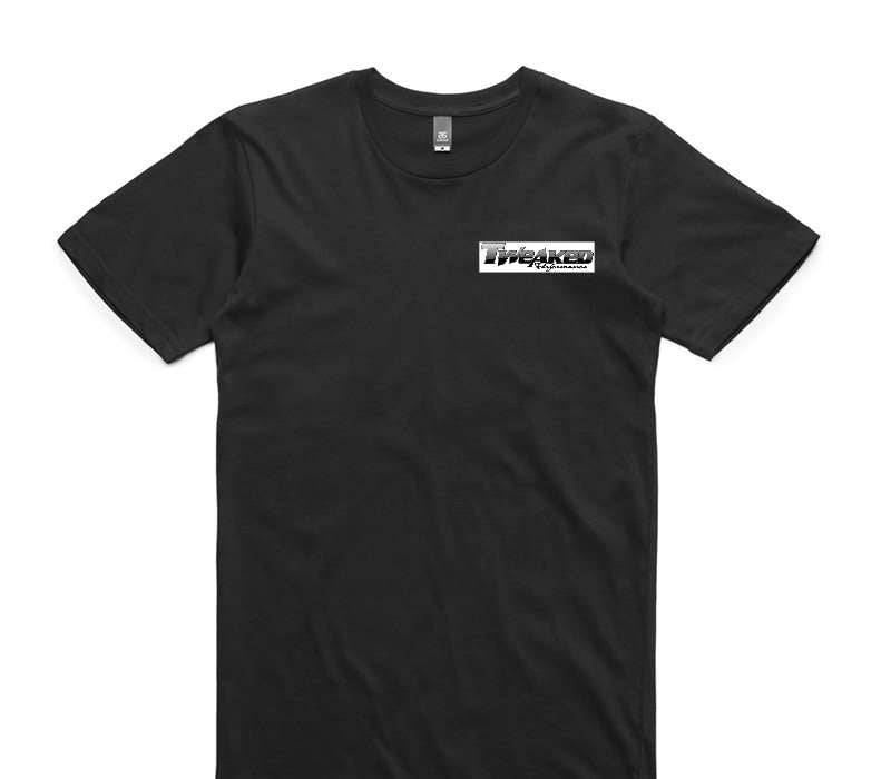 Custom AS Colour 100% Cotton Black T-Shirt