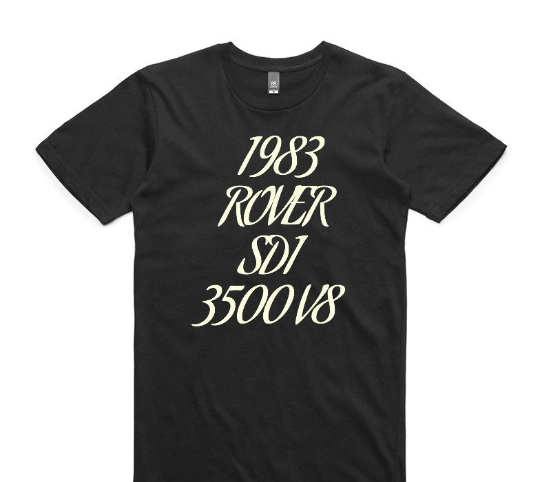 Custom AS Colour 100% Cotton Black T-Shirt