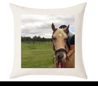 Custom Cushion Cover 50cm x 50 cm Off White