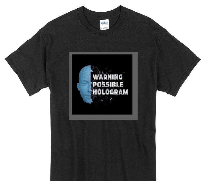 Custom Gildan 100% Cotton Black T-Shirt