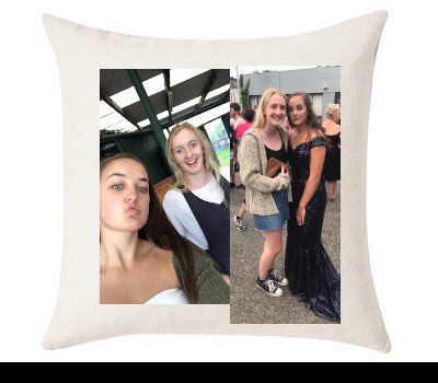 Custom Cushion Cover 50cm x 50 cm Off White