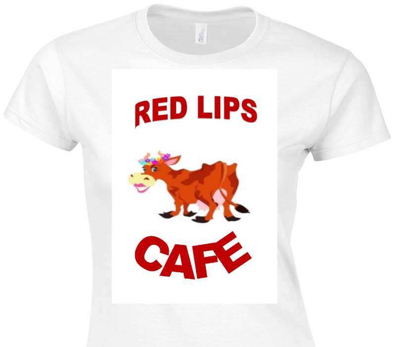 Custom Womens Soft Style 100% Cotton White T-Shirt