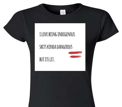 Custom Womens Soft Style 100% Cotton Black T-Shirt