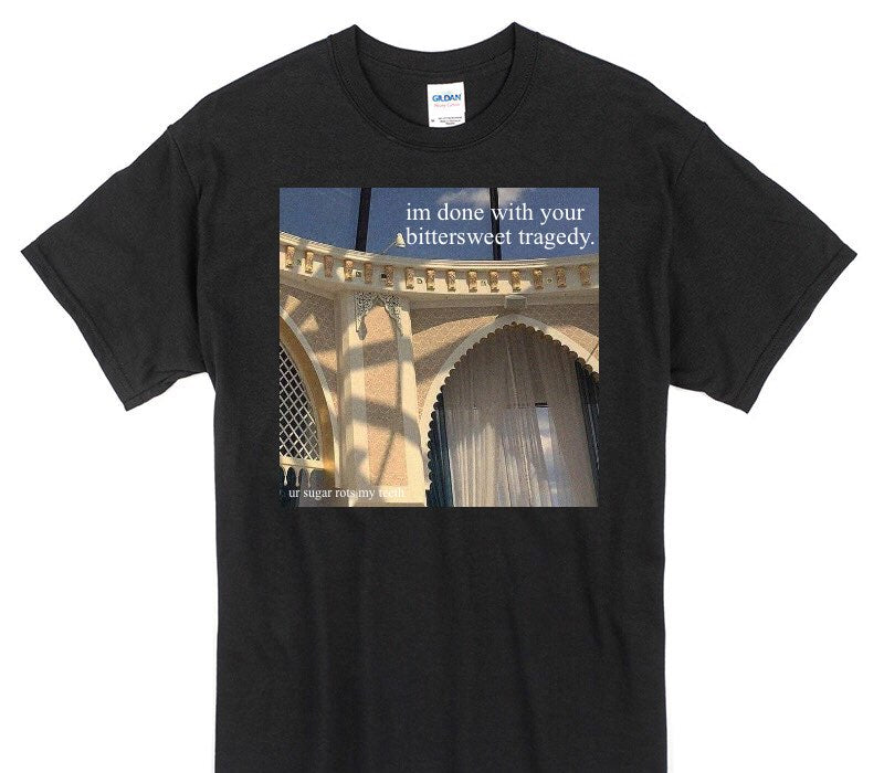 Custom Gildan 100% Cotton Black T-Shirt