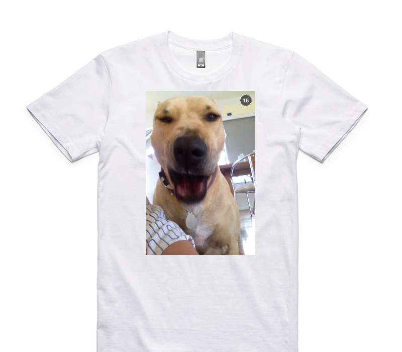 Custom AS Colour 100% Cotton White T-Shirt