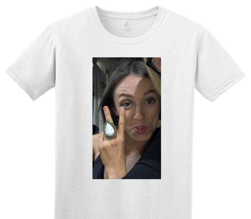 Custom Adult Soft Style 100% Cotton White T-Shirt