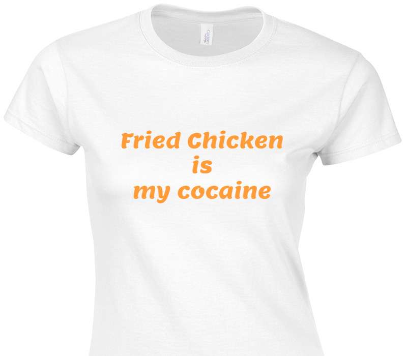 Custom Womens Soft Style 100% Cotton White T-Shirt