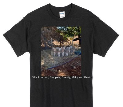 Custom Gildan 100% Cotton Black T-Shirt