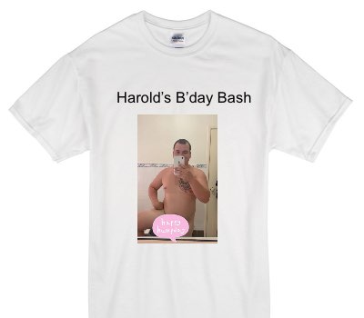 Custom Gildan 100% Cotton White T-Shirt