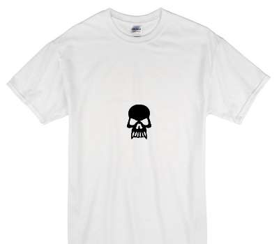 Custom Gildan 100% Cotton White T-Shirt
