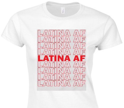 Custom Womens Soft Style 100% Cotton White T-Shirt