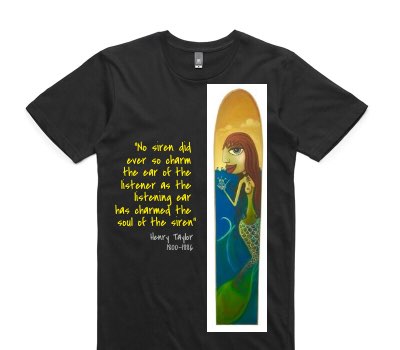 Custom AS Colour 100% Cotton Black T-Shirt