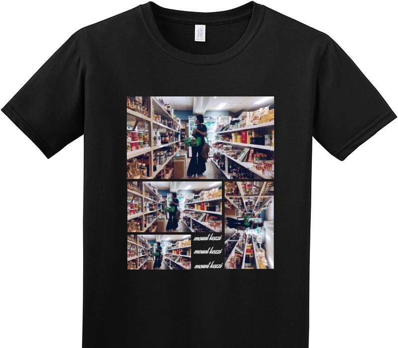 Custom Adult Soft Style 100% Cotton Black T-Shirt