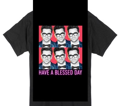 Custom Gildan 100% Cotton Black T-Shirt