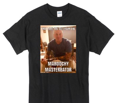 Custom Gildan 100% Cotton Black T-Shirt