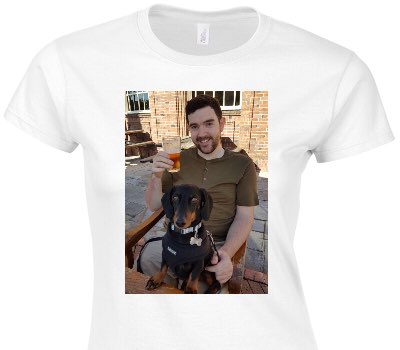 Custom Womens Soft Style 100% Cotton White T-Shirt