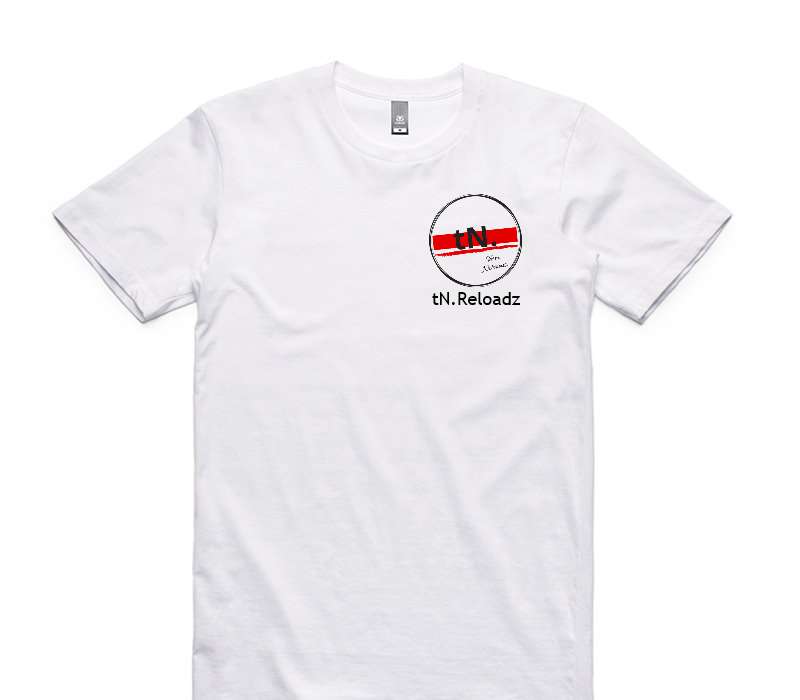 Custom AS Colour 100% Cotton White T-Shirt