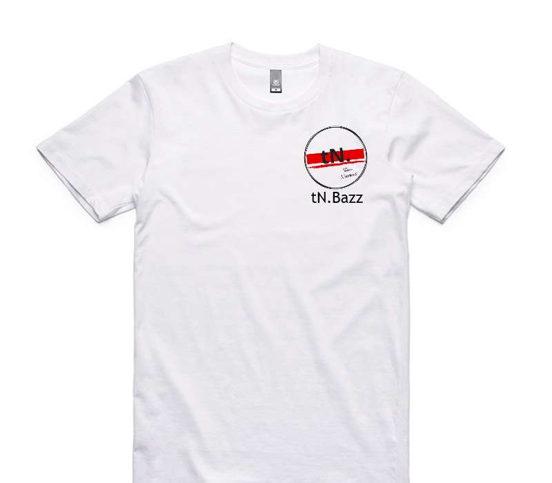 Custom AS Colour 100% Cotton White T-Shirt