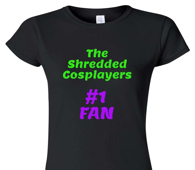 Custom Womens Soft Style 100% Cotton Black T-Shirt