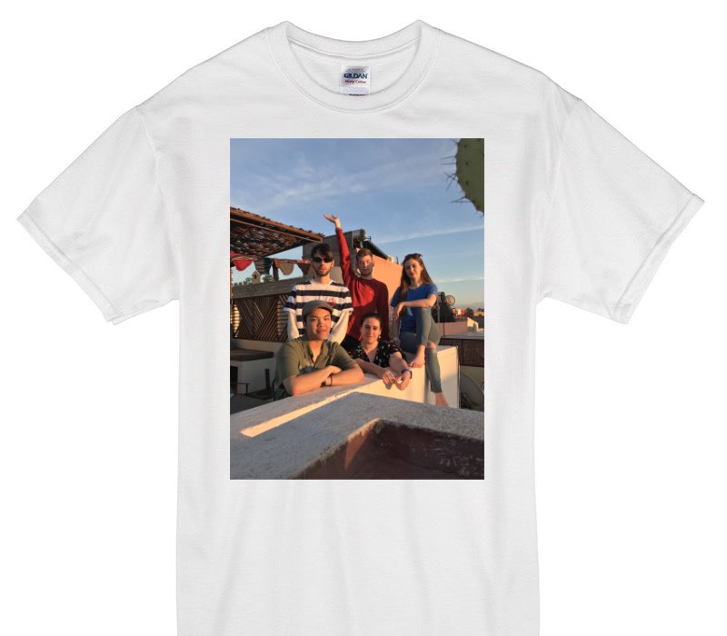 Custom Gildan 100% Cotton White T-Shirt