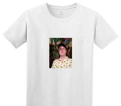 Custom Adult Soft Style 100% Cotton White T-Shirt