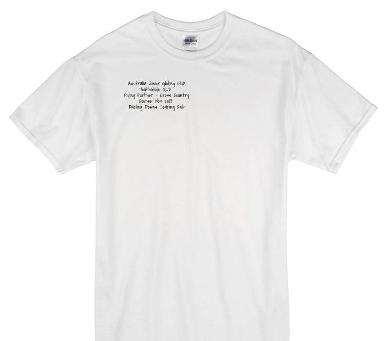 Custom Gildan 100% Cotton White T-Shirt