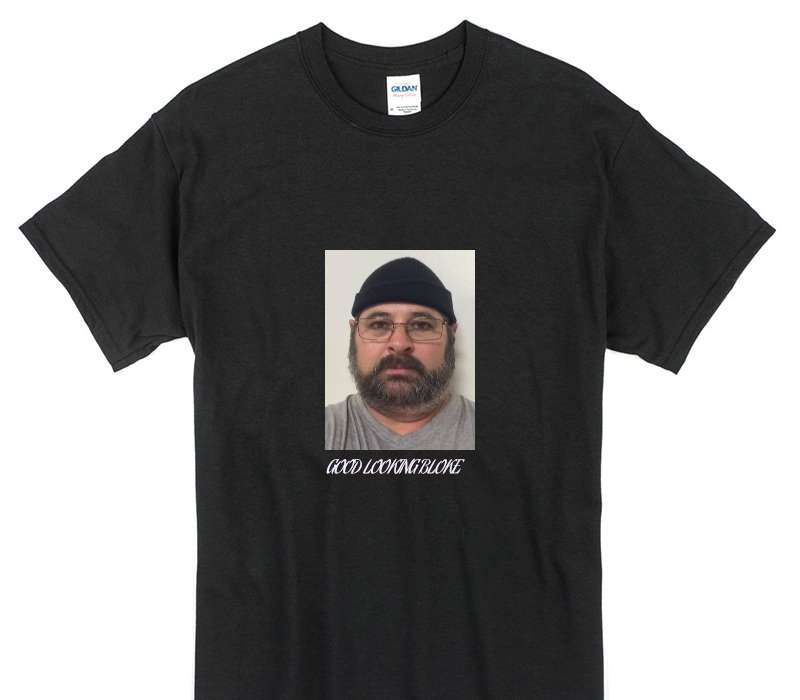 Custom Gildan 100% Cotton Black T-Shirt