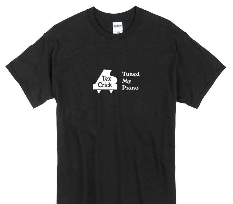 Custom Gildan 100% Cotton Black T-Shirt