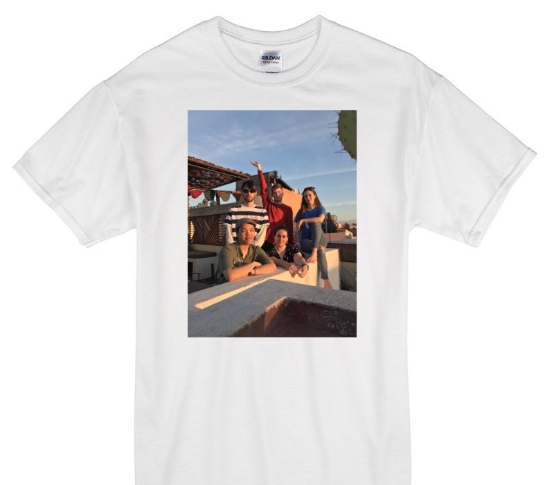 Custom Gildan 100% Cotton White T-Shirt