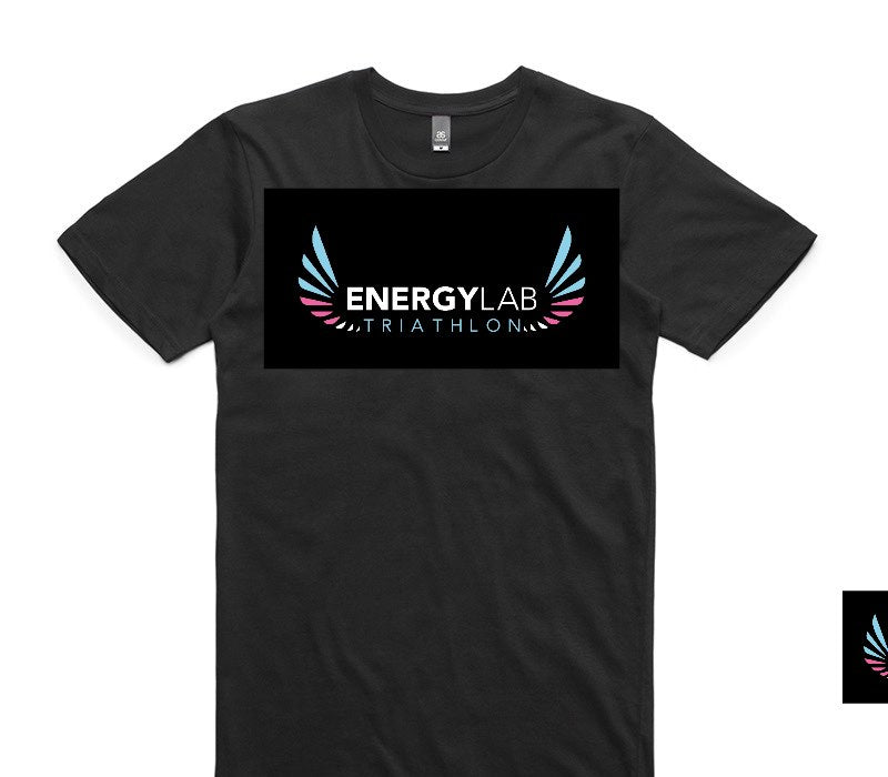 Custom AS Colour 100% Cotton Black T-Shirt