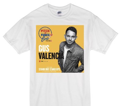Custom Gildan 100% Cotton White T-Shirt