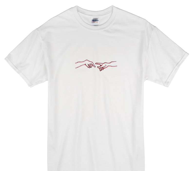 Custom Gildan 100% Cotton White T-Shirt