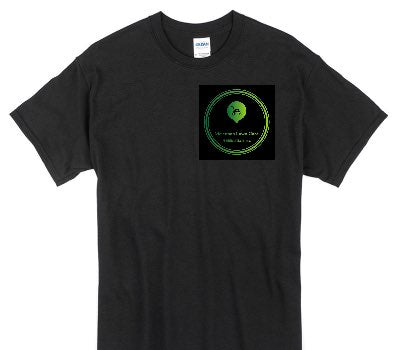 Custom Gildan 100% Cotton Black T-Shirt
