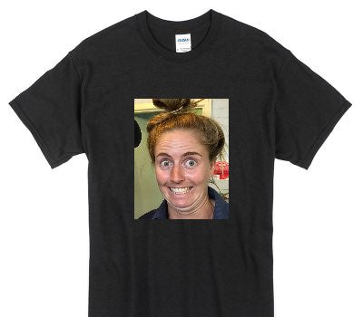 Custom Gildan 100% Cotton Black T-Shirt