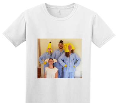 Custom Adult Soft Style 100% Cotton White T-Shirt