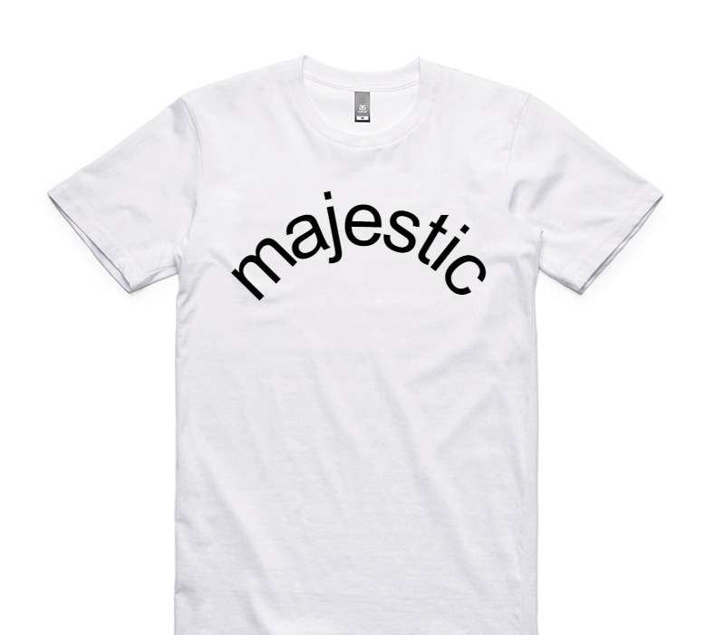 Custom AS Colour 100% Cotton White T-Shirt