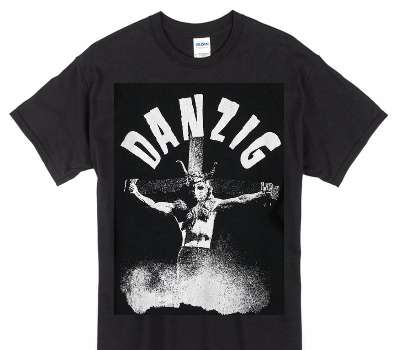 Custom Gildan 100% Cotton Black T-Shirt