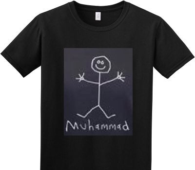 Custom Adult Soft Style 100% Cotton Black T-Shirt