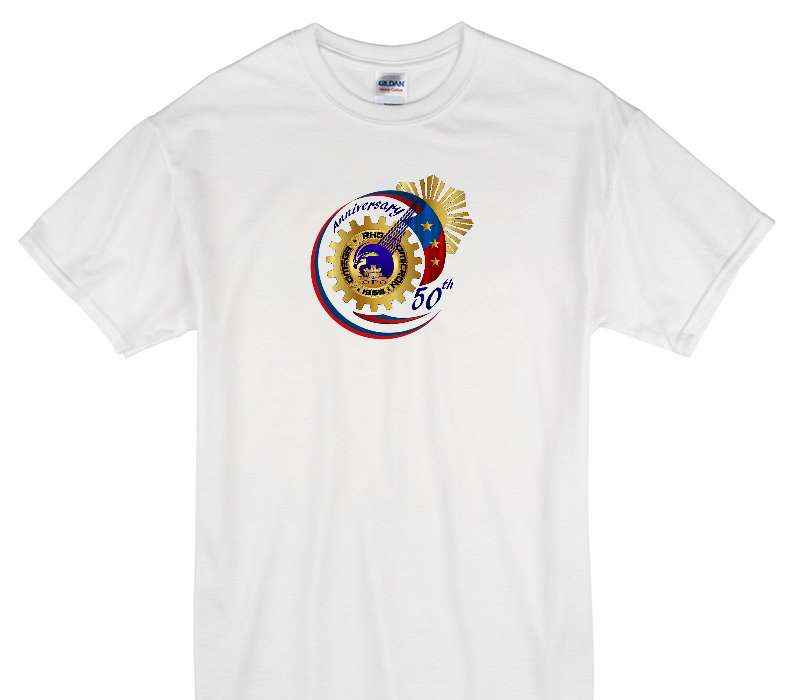 Custom Gildan 100% Cotton White T-Shirt