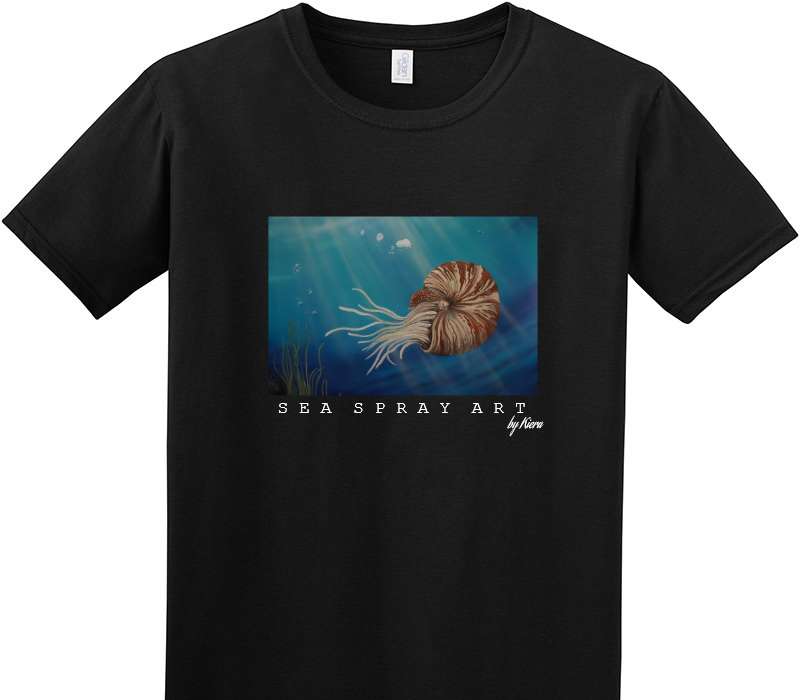 Custom Adult Soft Style 100% Cotton Black T-Shirt