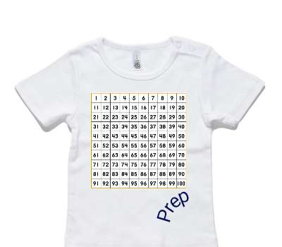 Custom AS Colour White Baby T-Shirt
