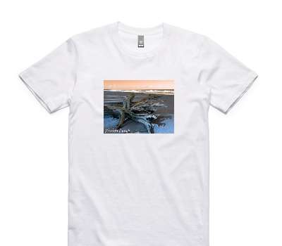 Custom AS Colour 100% Cotton White T-Shirt