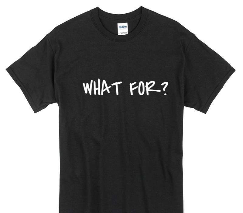 Custom Gildan 100% Cotton Black T-Shirt